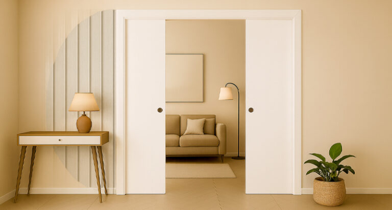 Cajón para puerta corredera