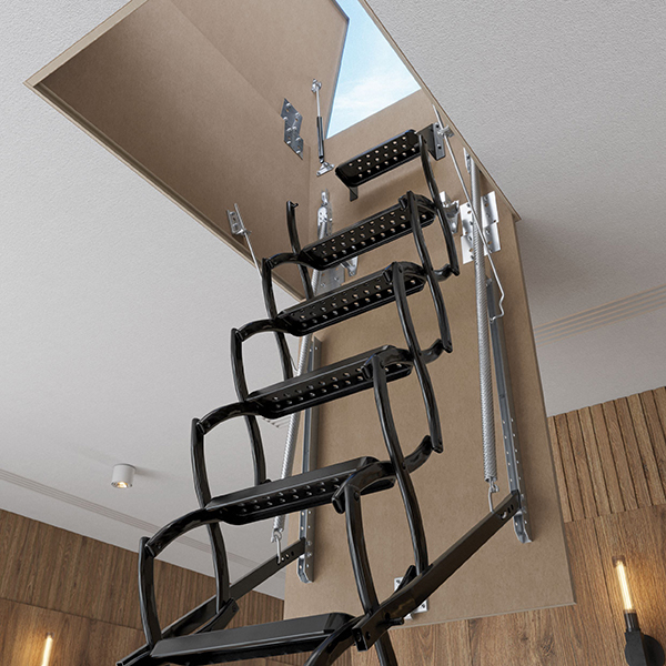 Trampilla con escalera
